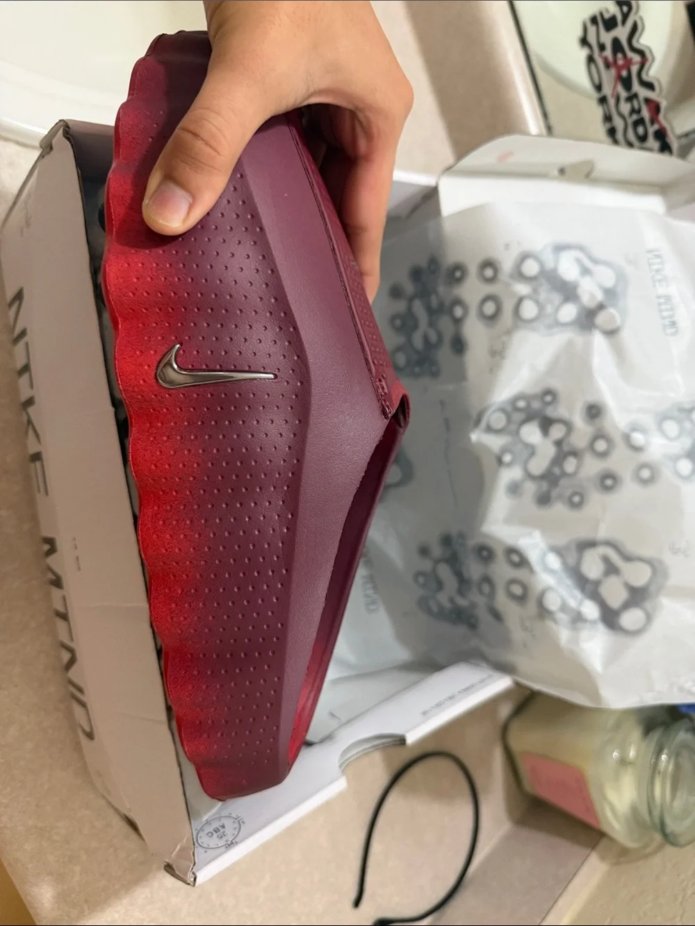 Nike mind 001 red,men size 10, women size 11